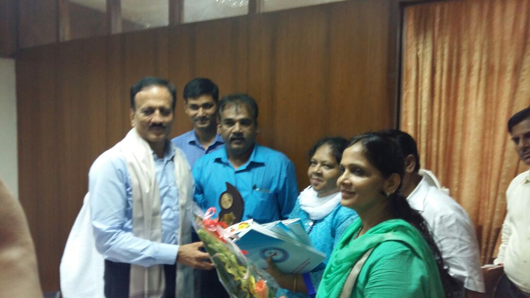 Felicitation of Shri. Girish Mahajan