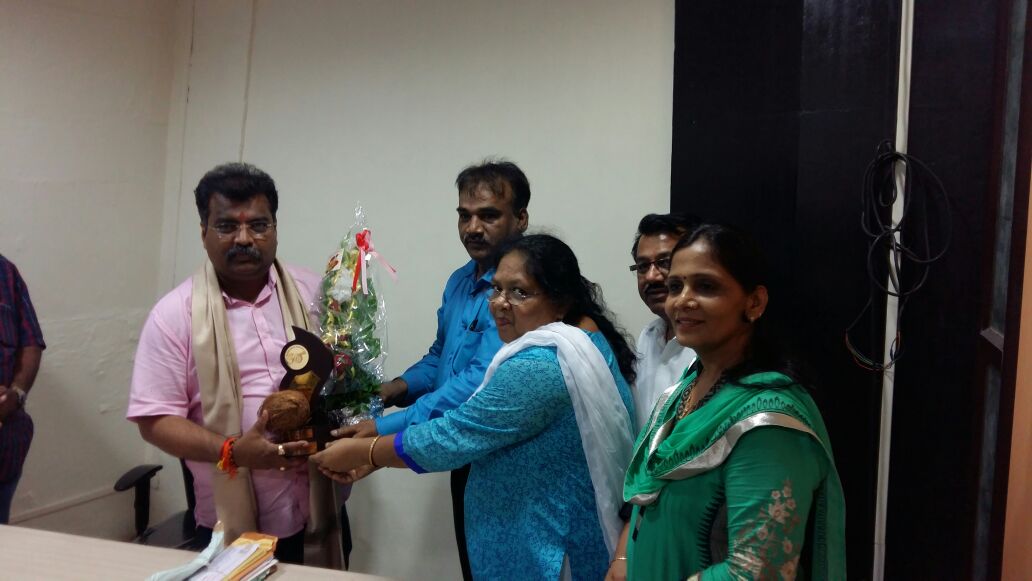 Felicitation of Shri. Ravindra Chavan